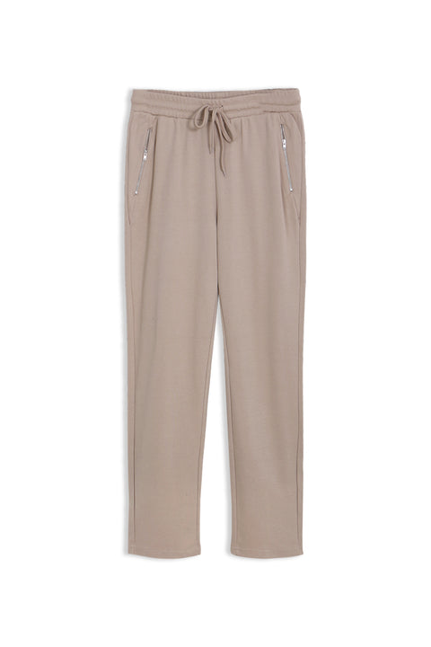 Women's Branded Pajama - Beige