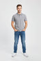 Men Branded Polo - Grey