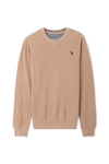 Men US Polo Basic Sweatshirt - Brown