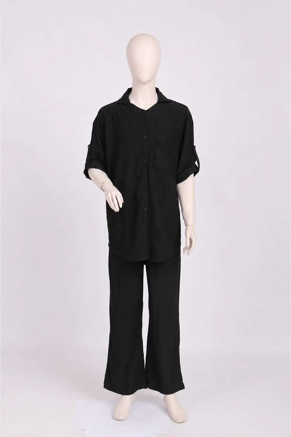 2 PIECE CRINKLE CO-ORD SUIT