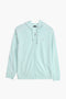 Women Branded Zipper Hoodie - Mint Frost