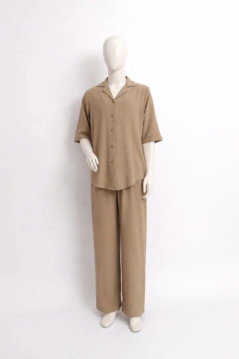 2 PIECE CRINKLE CO-ORD SUIT
