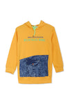 Boys Branded Graphic Hoodie - Yellow