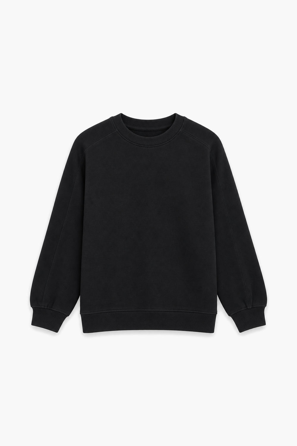 Women Branded Fleece Sweatshirt - Black