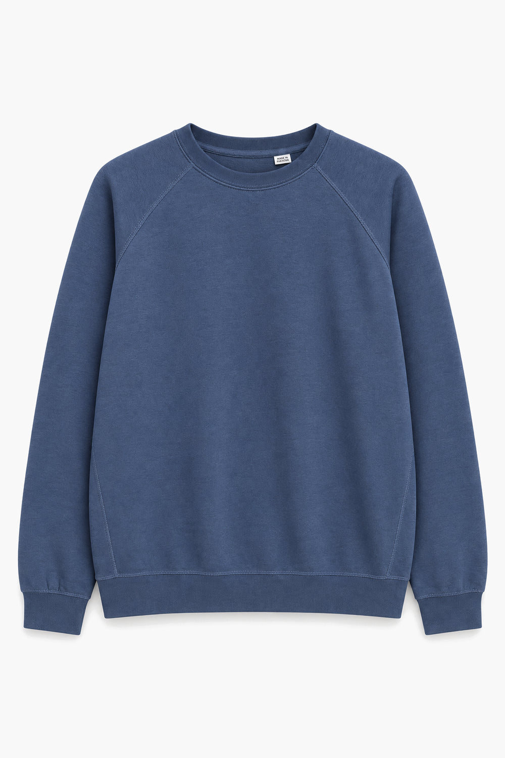 Men Branded Fleece Sweatshirt - Blue