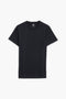 Men Branded R-Neck Tee - Black