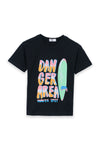 Boys Graphic T-Shirt BT24#10 - Black