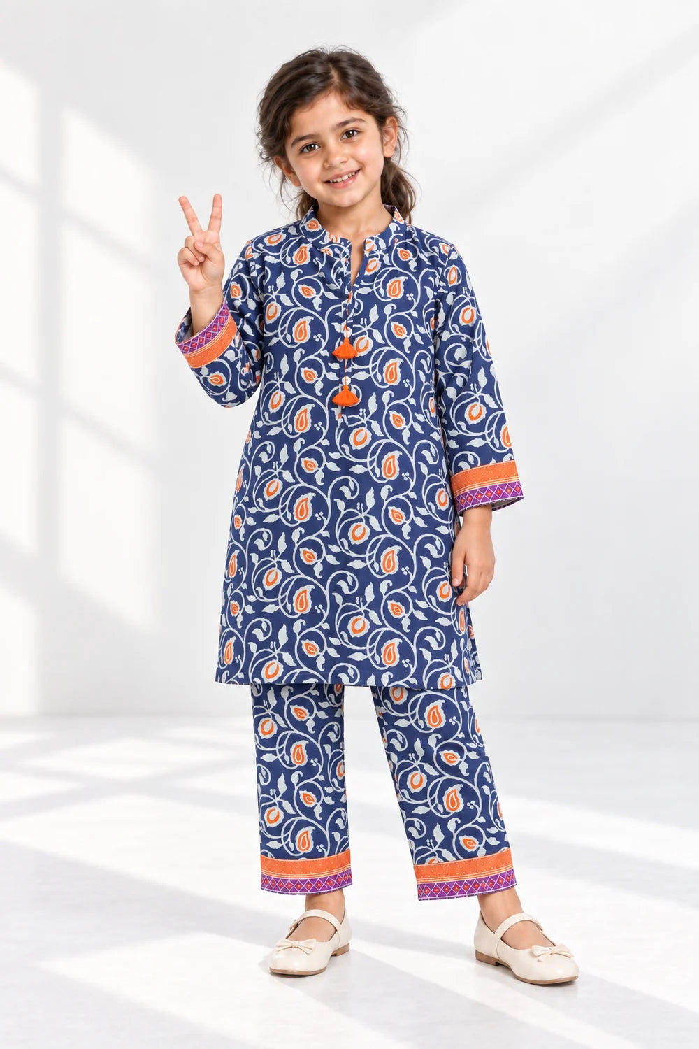 PRINTED LAWN SUIT