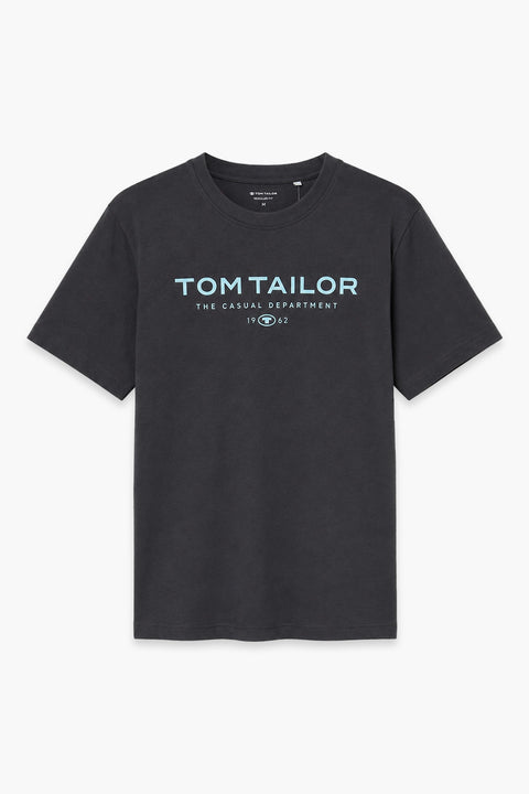Men Branded Graphic T-Shirt - Grey