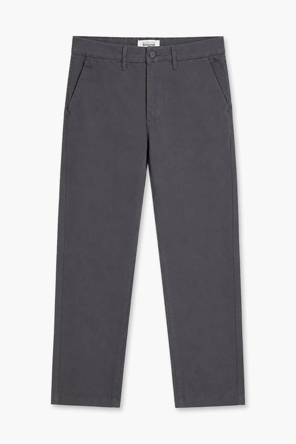 Men Branded Chino Pant - D/Grey