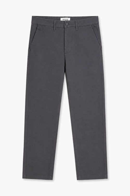 Men Branded Chino Pant - D/Grey