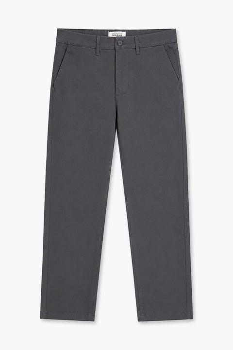Men Branded Chino Pant - D/Grey
