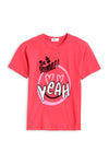 Girls Graphic T-Shirt GT24#24 - Red