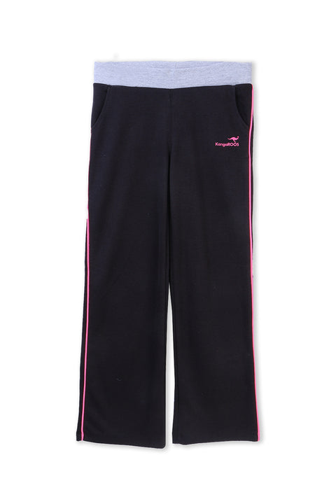 Woman Kangross Pajama-Black & Neon Pink