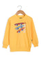 Boys Graphic V-Notch Sweatshirt BS-32- Yellow