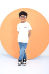 Boys Branded T-Shirt - White