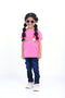 Girls Graphic T-Shirt GT24#007 - Pink