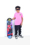 Boys Casual Polo BP24-03 - Baby Pink