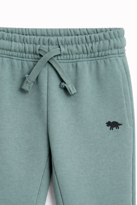 Boys Branded Fleece Trouser - Green