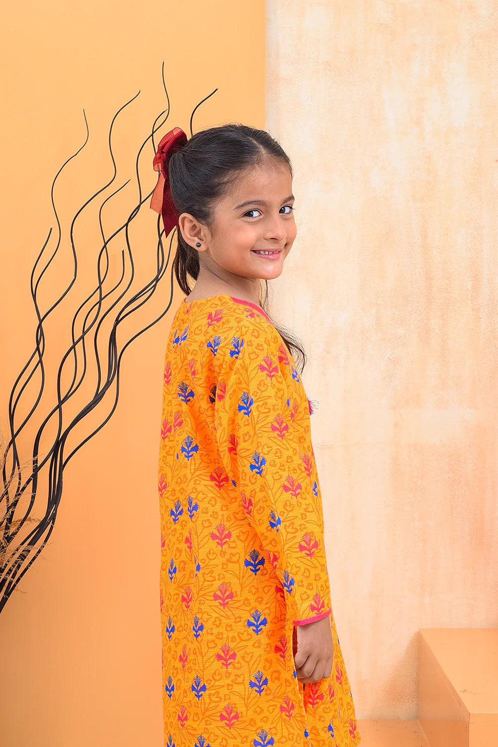 2 PIECE PRINTED KHADDAR SUIT