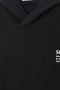 Boys Branded Hoodie Sweatshirt - Black