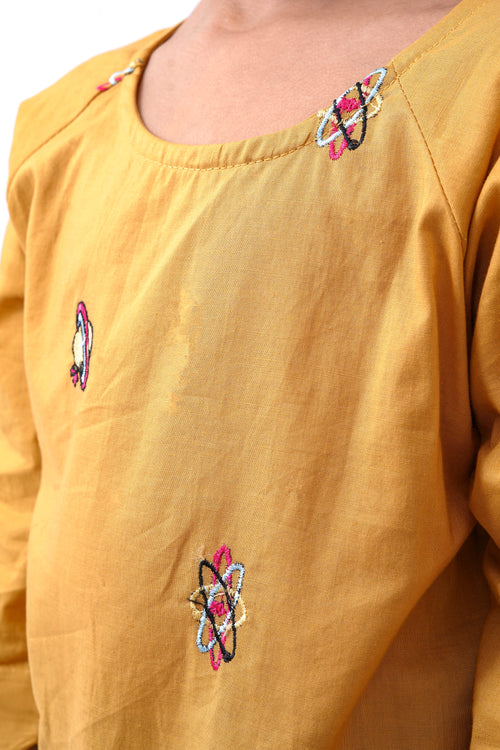 EMB LAWN SHIRT