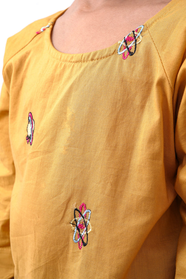 EMB LAWN SHIRT