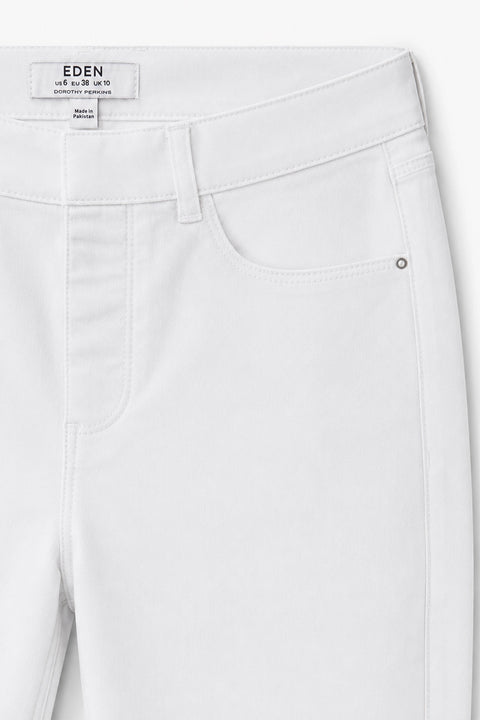 Women's Jegging (Brand-Eden) - White