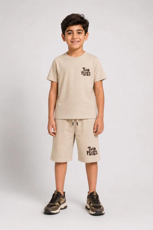 Graphic 2 Piece Short Suit