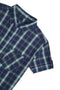 Boys Band Collar Shirt IMBCS#03 - Navy & Green