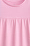 Girls Branded Graphic Frock - Pink