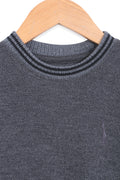 Boys Cuff Tipping Sweatshirt BS-06 - Charcoal