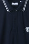 Men Branded Tipping Polo - D/Blue