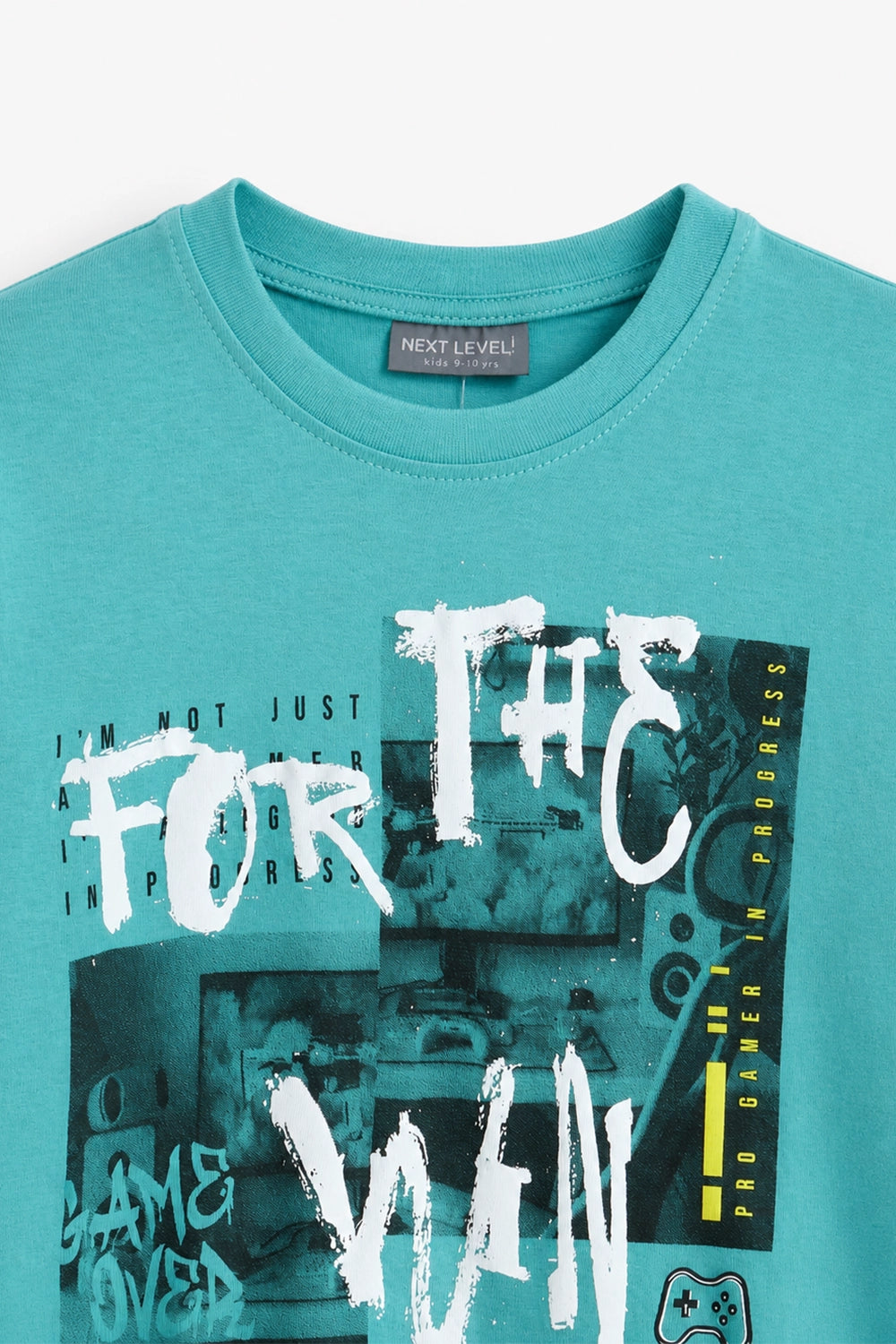 Boys Branded Graphic T-Shirt - Green