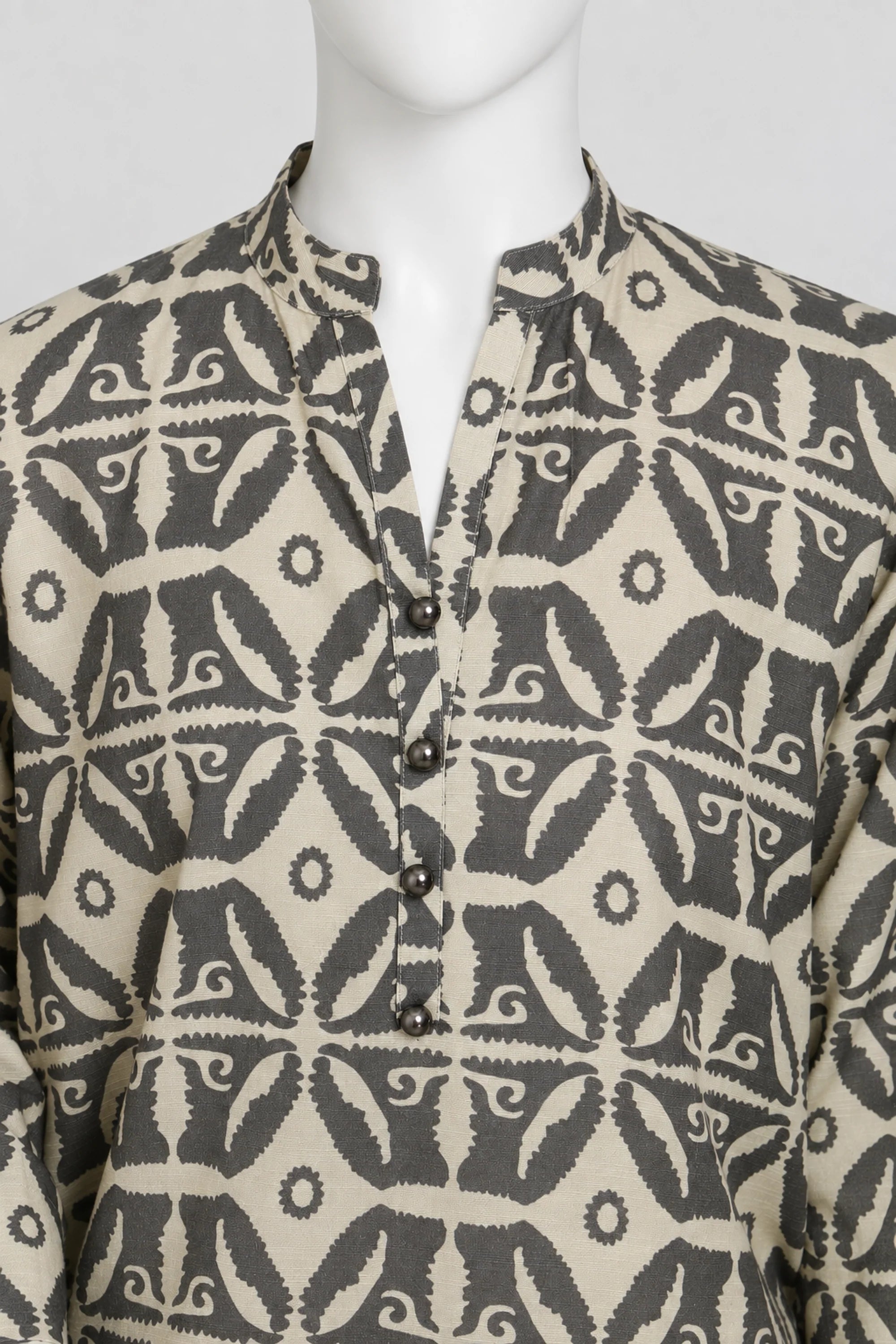 PRINTED KHADDAR SUIT