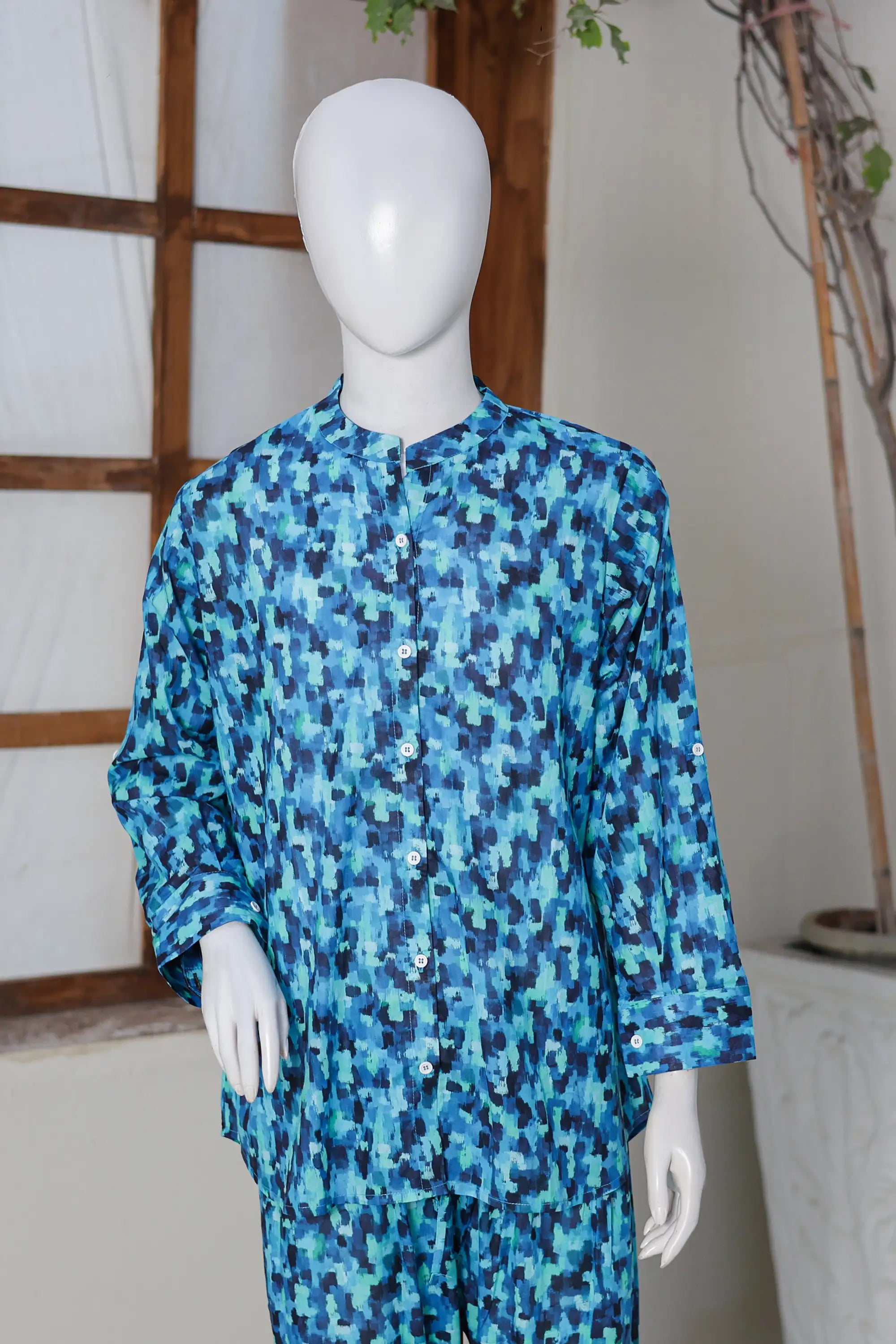 2 PIECE LAWN FUSION SUIT