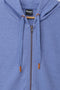 Women Hoodie Zipper (Brand: Bench) - Blue