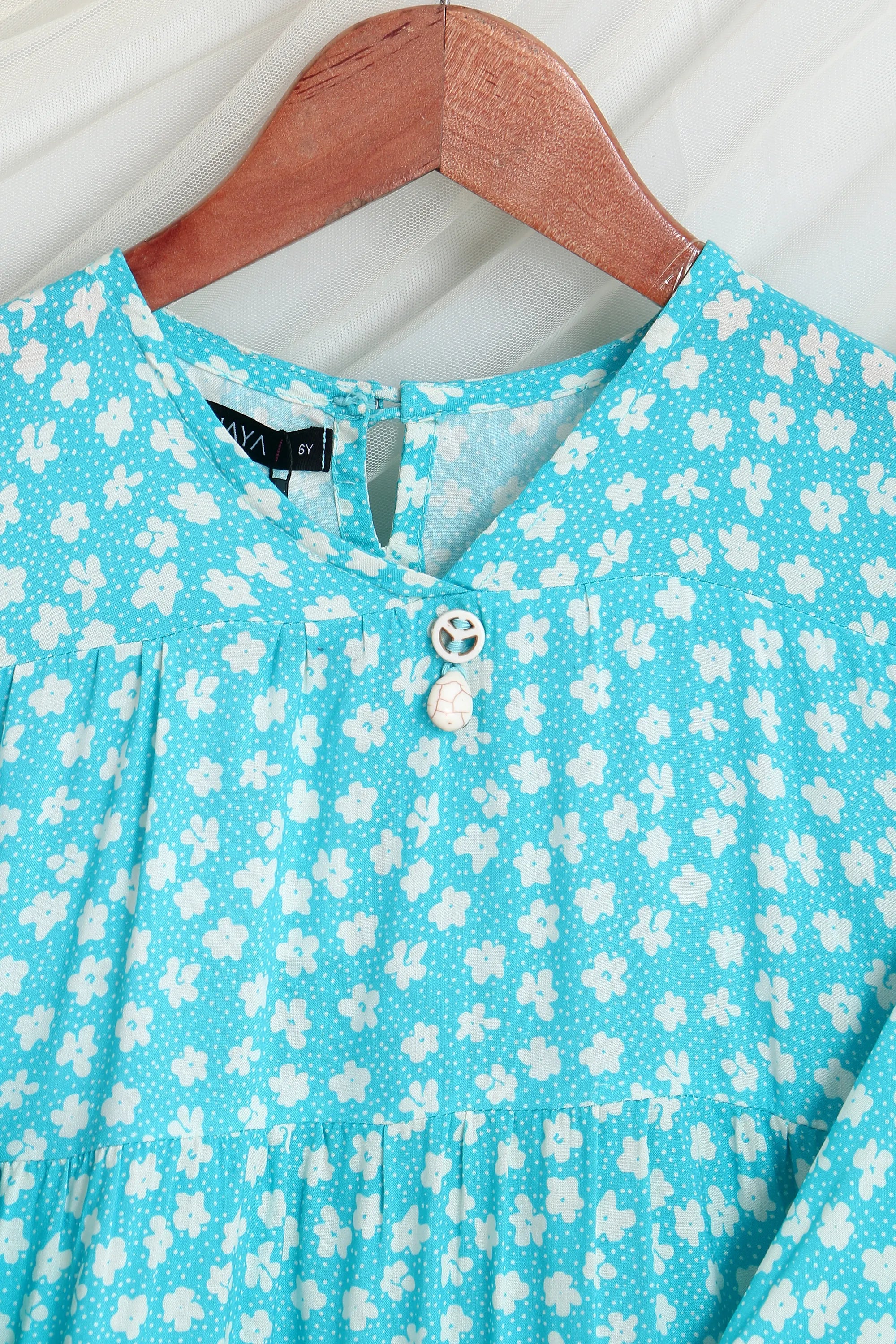 PRINTED LAWN FROCK