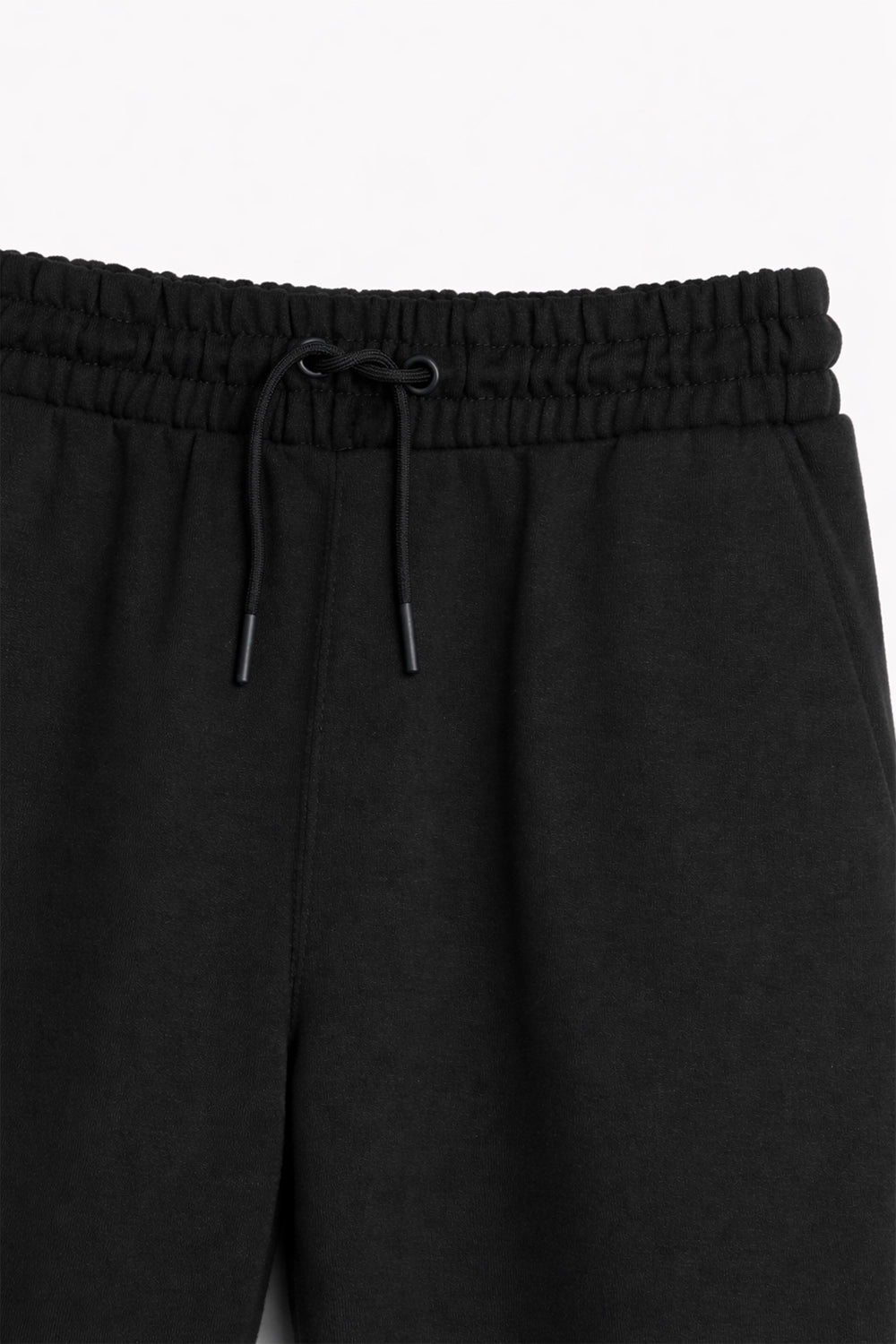 Men Branded Trouser - Black