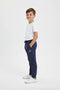 Boys Branded Fleece Trouser - Navy