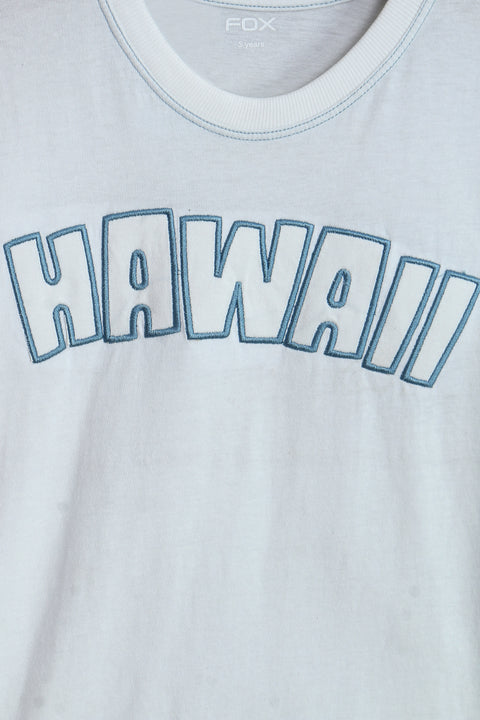 Boys Branded Graphic T-Shirt - White