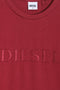 Men Branded Embroidered Tee - Maroon