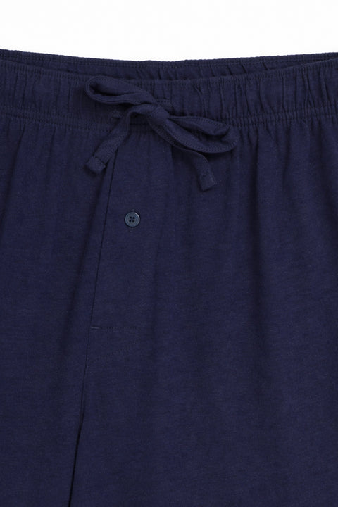 Men Jersey Short - Navy