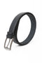 Men Leather Belt - Black