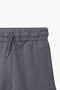 Boy Branded Short - Grey