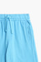 Boy Branded Graphic Short - Blue