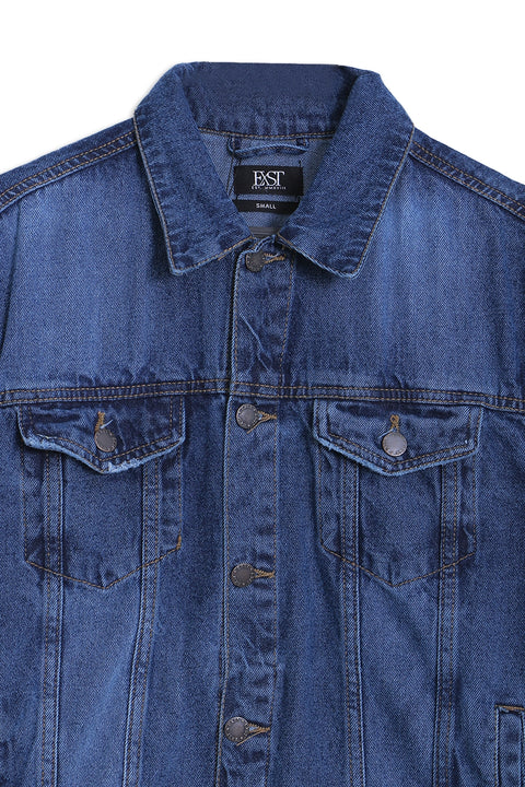 Men Denim Jacket M404-2023 - D/Blue