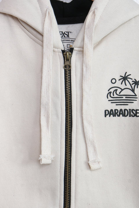 Graphic Zipper Hoodie
