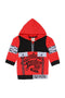 Boys Graphic 2-Piece Hoodie Suit 1206/7-A - Red