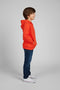 Boys Branded Pullover Hoodie - Red